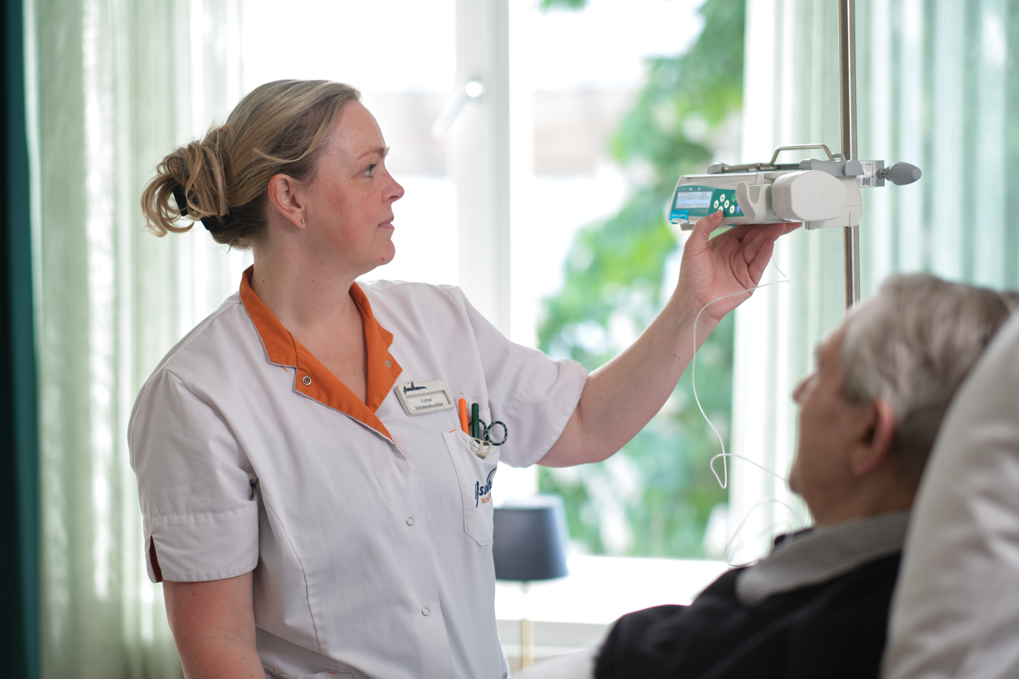 verzorgende bij client